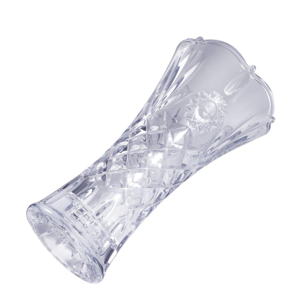 Decorative Centrepiece Crystal Glass Tabletop Flower Vase Assorted Collection 15.5*29 cm