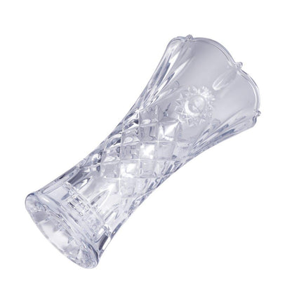 Decorative Centrepiece Crystal Glass Tabletop Flower Vase Assorted Collection 15.5*29 cm