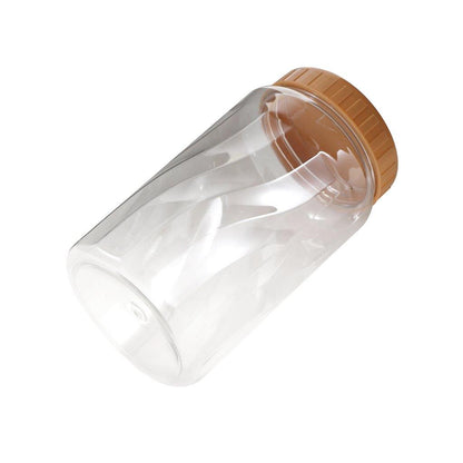 Multipurpose Plastic Airtight Food Container Fruits and Nuts Storage Jar Set of 3 pcs 12*19/9.5*17/7.5*14 cm