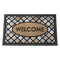 Mosaic Tile Design Indoor Outdoor Rubber Non Slip Waterproof Entrance Door Welcome Door Mat 45*75 cm