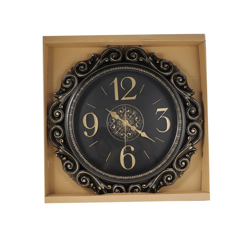 Home Decor Analog Round Royal Design Wall Clock 58 cm